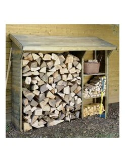 Abri Bûches Split - Capacité 1.5 Stères