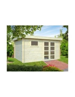 Abri De Jardin Elsa 11.7 M² En Bois Massif 28 Mm
