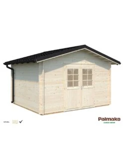 Abri De Jardin Tina 10.8 M² En Bois Massif 34 Mm -Extérieur Meubles Magasin abri de jardin tina 108 m en bois massif 34 mm 4