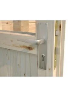 Abri De Jardin Tina 10.8 M² En Bois Massif 34 Mm -Extérieur Meubles Magasin abri de jardin tina 108 m en bois massif 34 mm 9