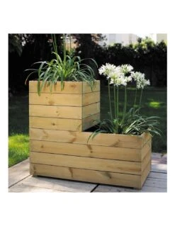 Bac Carré Essencia 40x40 Cm En Bois Traité Autoclave -Extérieur Meubles Magasin bac carre essencia 40x40 cm en bois traite autoclave 2