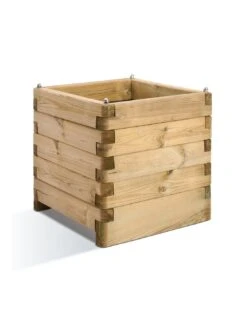 Bac OLEA Carré 50x50 Cm En Bois Traité Autoclave