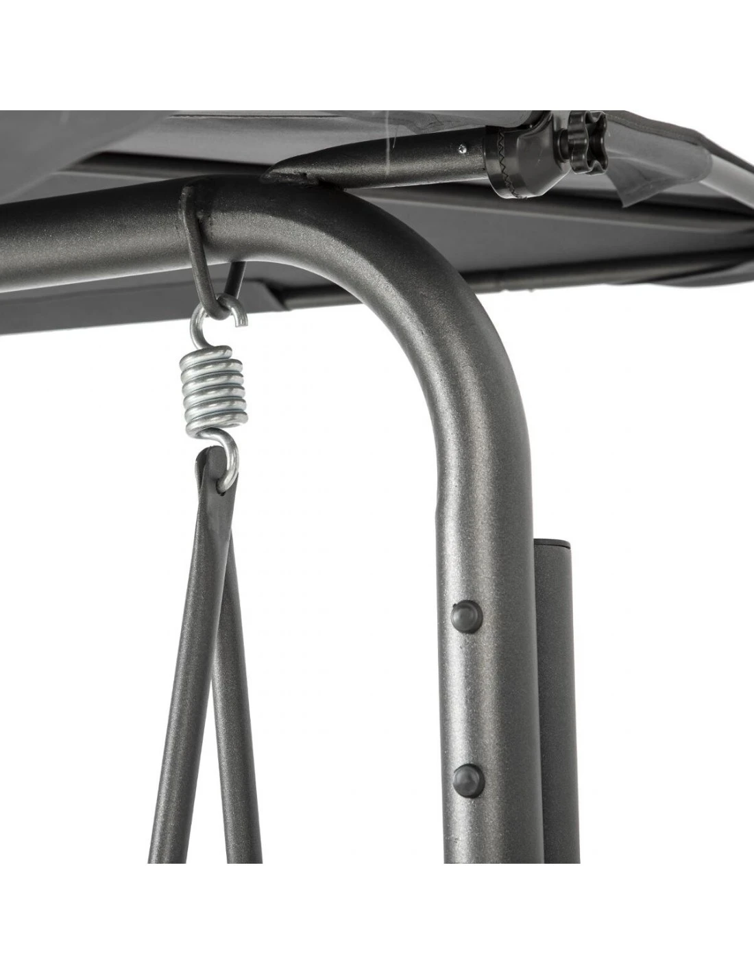 Balancelle De Jardin LAKO 3 Places - Polyester Et Acier 3 Balancelle De Jardin LAKO 3 Places - Polyester Et Acier – Image 3