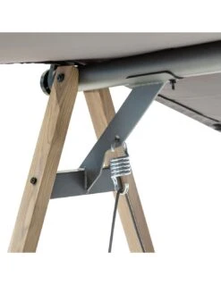 Balancelle De Jardin Soly 3 Places - Acier Effet Bois -Extérieur Meubles Magasin balancelle de jardin soly 3 places acier effet bois 2