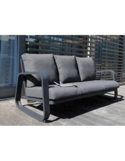 Canapé Antonino 3 Places + Table - Graphite -Extérieur Meubles Magasin canape antonino 2 places table oceo 12