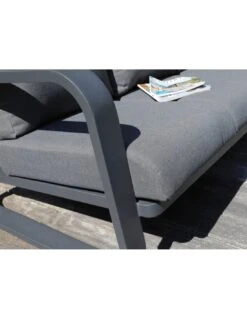 Canapé Antonino 3 Places + Table - Graphite -Extérieur Meubles Magasin canape antonino 2 places table oceo 13