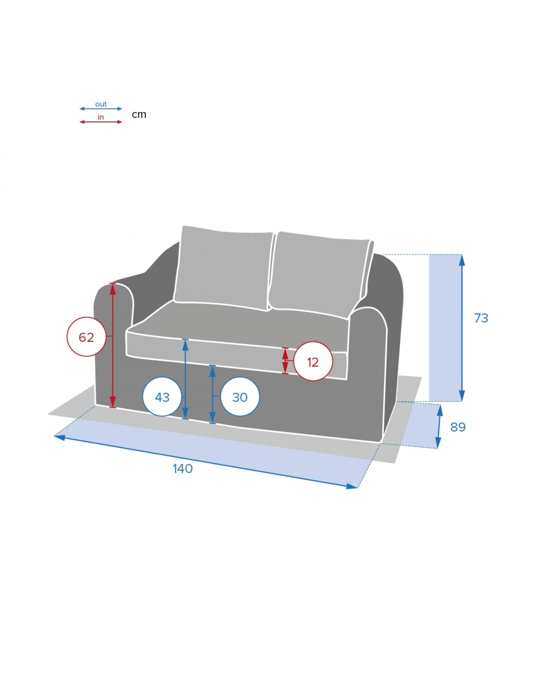 Canapé De Jardin Mooréa 2 Places - Aluminium Et Résine Tressée - Terre D'ombre 5 Canapé De Jardin Mooréa 2 Places - Aluminium Et Résine Tressée - Terre D'ombre – Image 5