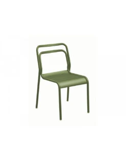 Chaise EOS Empilable En Aluminium - AMANDE