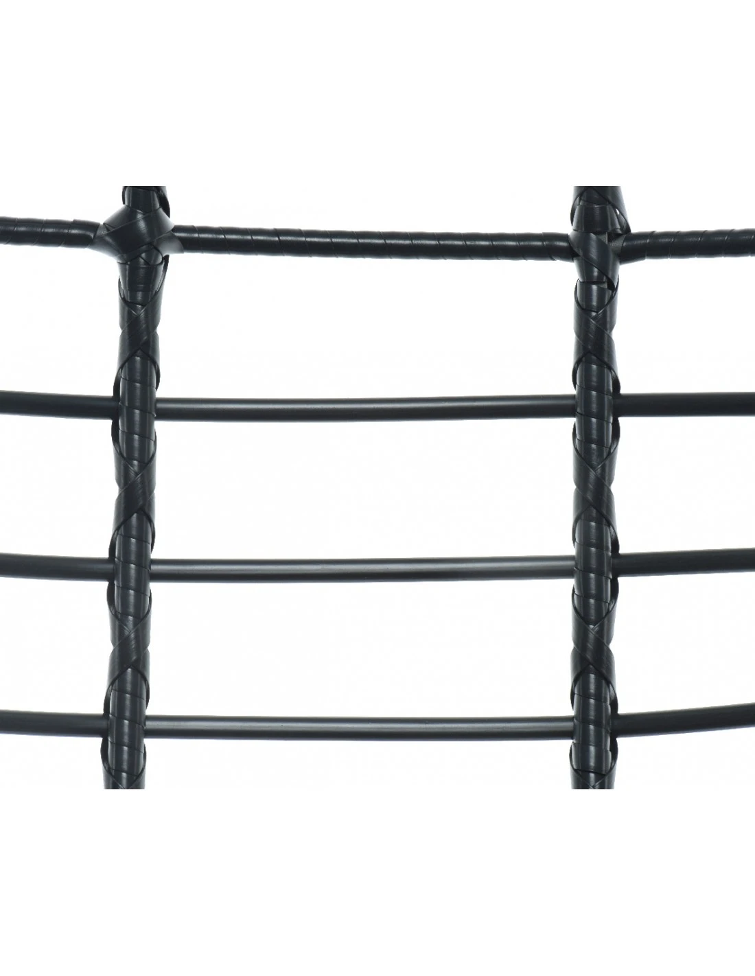 Fauteuil œuf Suspendu LONDON - Acier époxy Et Résine Tressée 6 Fauteuil œuf Suspendu LONDON - Acier époxy Et Résine Tressée – Image 6