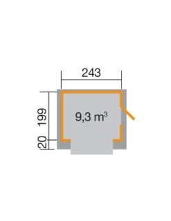 Chalet De Vente WEKA 221 En Bois Massif 19 Mm 6 Chalet De Vente WEKA 221 En Bois Massif 19 Mm -Extérieur Meubles Magasin chalet de vente weka 221 en bois massif 19 mm 2
