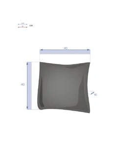 Coussin De Jardin Déco Korai 40 X 40 Cm Déhoussable - Indigo -Extérieur Meubles Magasin coussin de jardin deco korai 40 x 40 cm dehoussable indigo 4