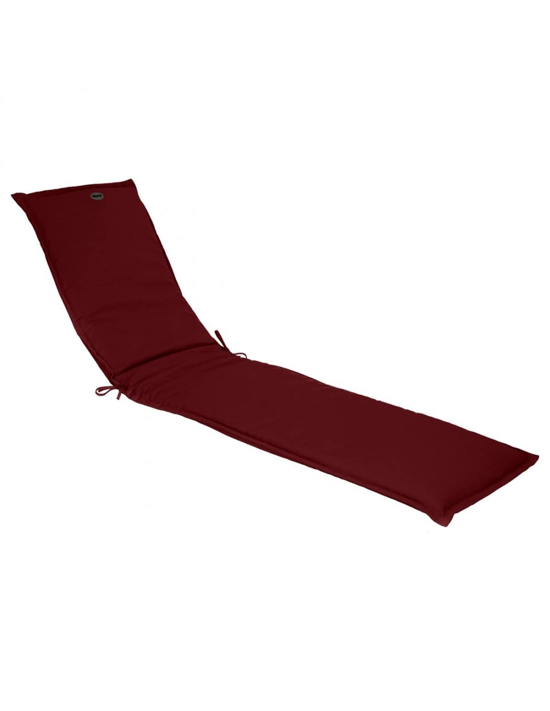 Coussin De Transat Korai L.190 X P.60 Cm - Polyester - Bordeaux 1 Coussin De Transat Korai L.190 X P.60 Cm - Polyester - Bordeaux