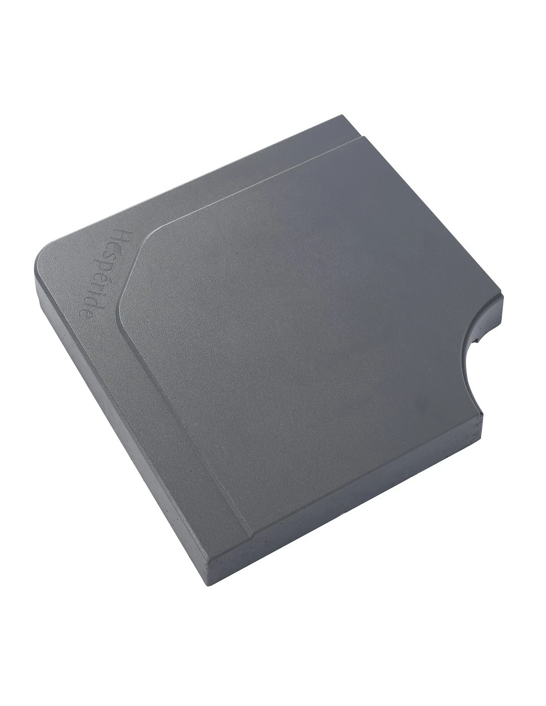 Dalle De Parasol Lisse Stacio 25kg Carrée - Béton Ardoise 1 Dalle De Parasol Lisse Stacio 25kg Carrée - Béton Ardoise