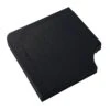 Dalle De Parasol Lisse Stacio 25kg Carrée - Béton - Noir