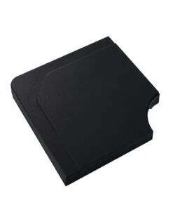 Dalle De Parasol Lisse Stacio 25kg Carrée - Béton - Noir