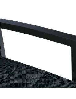 Fauteuil De Jardin Allure Empilable - Aluminium Et Texaline Matelassée - Graphite / Poivre -Extérieur Meubles Magasin fauteuil de jardin allure empilable aluminium et texaline matelassee graphite poivre 2