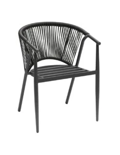 Fauteuil De Jardin Emperia - Aluminium Et Résine Tressée -Extérieur Meubles Magasin fauteuil de jardin emperia aluminium et resine tressee 2