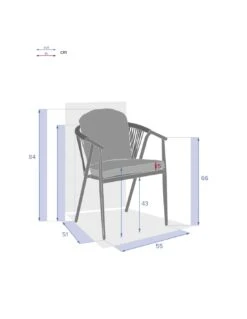 Fauteuil De Jardin Emperia - Aluminium Et Résine Tressée -Extérieur Meubles Magasin fauteuil de jardin emperia aluminium et resine tressee 4