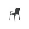 Fauteuil New Top - Anthracite Textilène Carbone