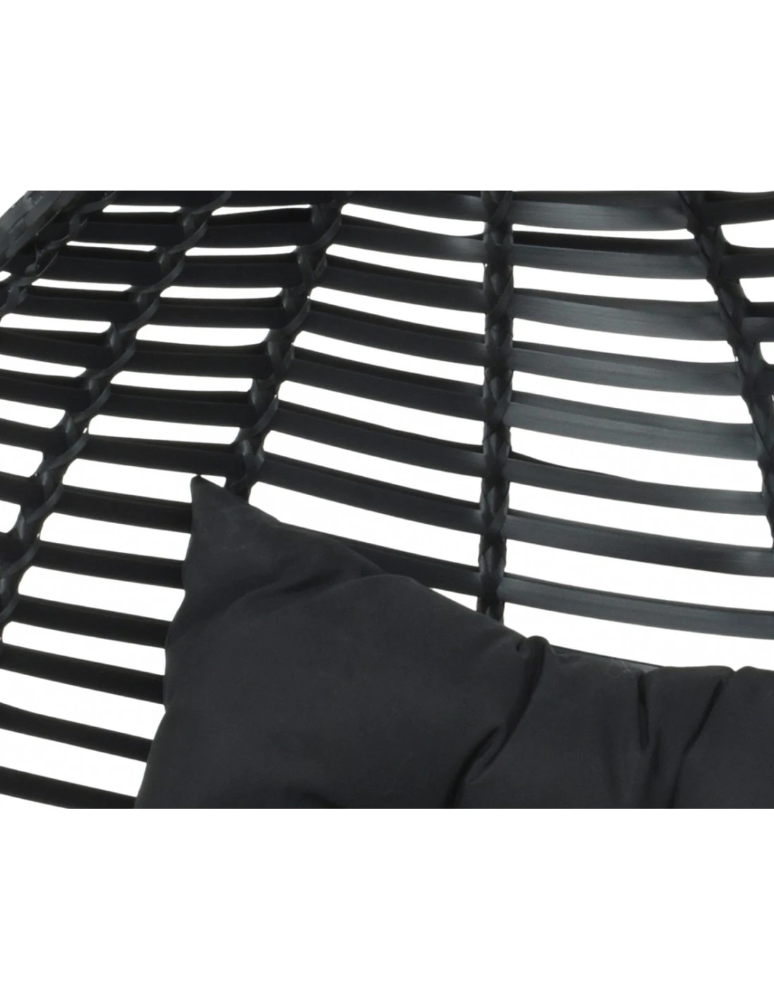 Fauteuil Œuf Suspendu Amadora Résine Tressée 4 Fauteuil Œuf Suspendu Amadora Résine Tressée – Image 4