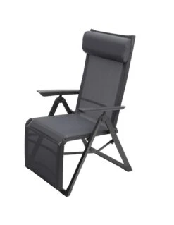 Fauteuil Relax Decima - Inclinable 8 Positions - Graphite / Anthracite -Extérieur Meubles Magasin fauteuil relax decima inclinable 8 positions graphite anthracite 1 5