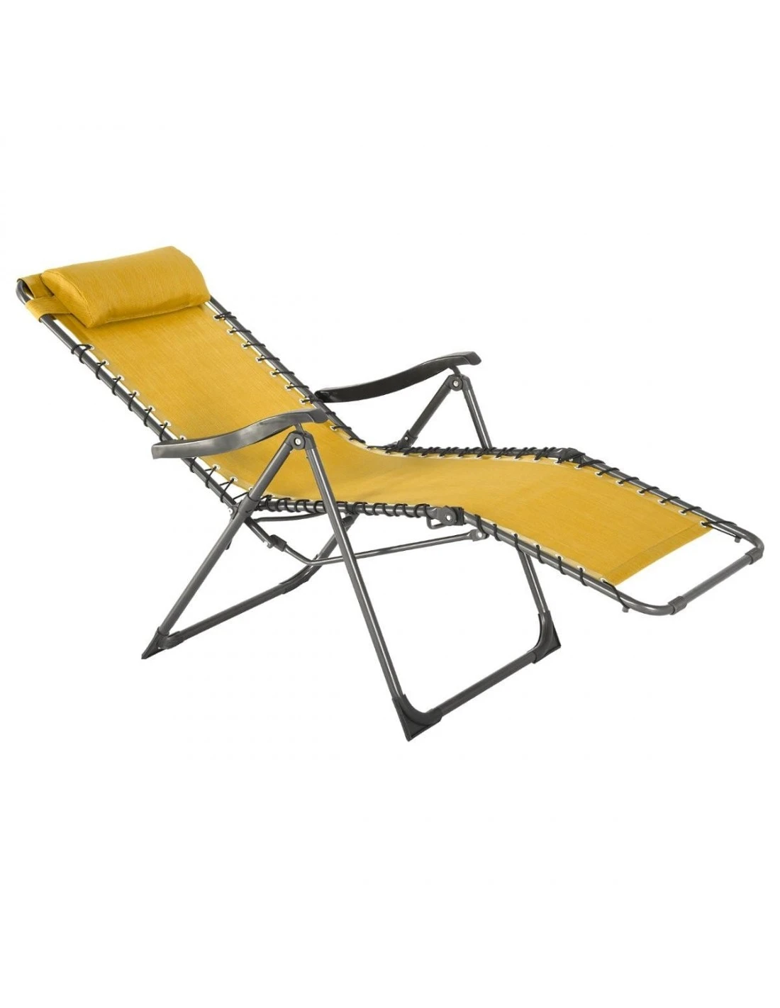 Fauteuil Relax Silos Basculant - 5 Positions - Moutarde 3 Fauteuil Relax Silos Basculant - 5 Positions - Moutarde – Image 3