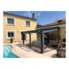 Fermeture PVC Droite Pour Pergola Autoportante AZURA