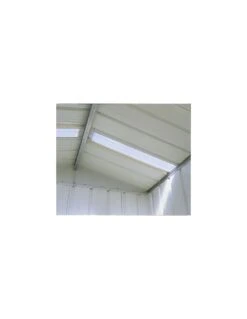 Garage Métal Anthracite 15.5 M² Acier Galvanisé -Extérieur Meubles Magasin garage metal anthracite 155 m acier galvanise trigano jardin 4