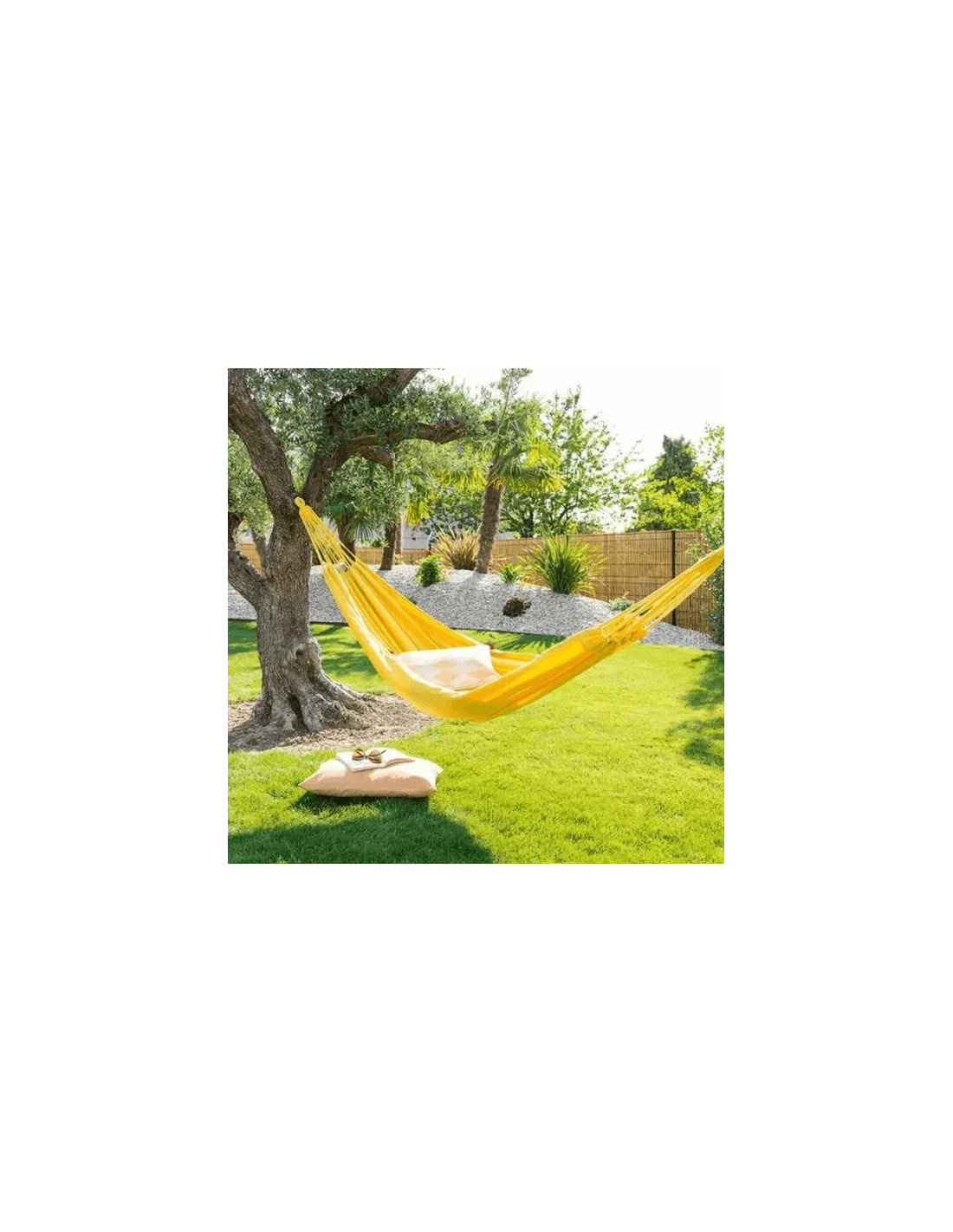 Hamac De Jardin Yaqui - L.200 X P.80 Cm - Curry 2 Hamac De Jardin Yaqui - L.200 X P.80 Cm - Curry – Image 2