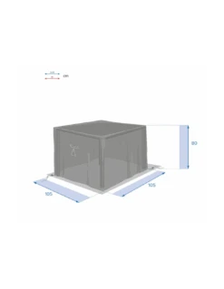 Housse De Table Carrée Hambo Taille S -Extérieur Meubles Magasin housse de table carree hambo taille s 2