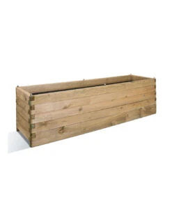 Jardinière OLEA 50x180 Cm En Bois Traité Autoclave