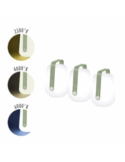 Lot De 3 Lampes D'extérieur Balad H.12cm Christian LOHNER By Fermob - Carbone -Extérieur Meubles Magasin lot de 3 lampes d exterieur balad h12cm christian lohner by fermob 6