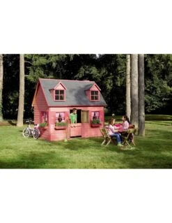 Maisonnette ROSALIE -Extérieur Meubles Magasin maisonnette rosalie en bois avec plancher traite 2