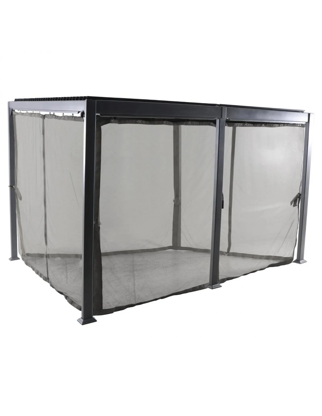 Moustiquaire Pour Tonnelle Avila 4x3 M Polyester 1 Moustiquaire Pour Tonnelle Avila 4x3 M Polyester