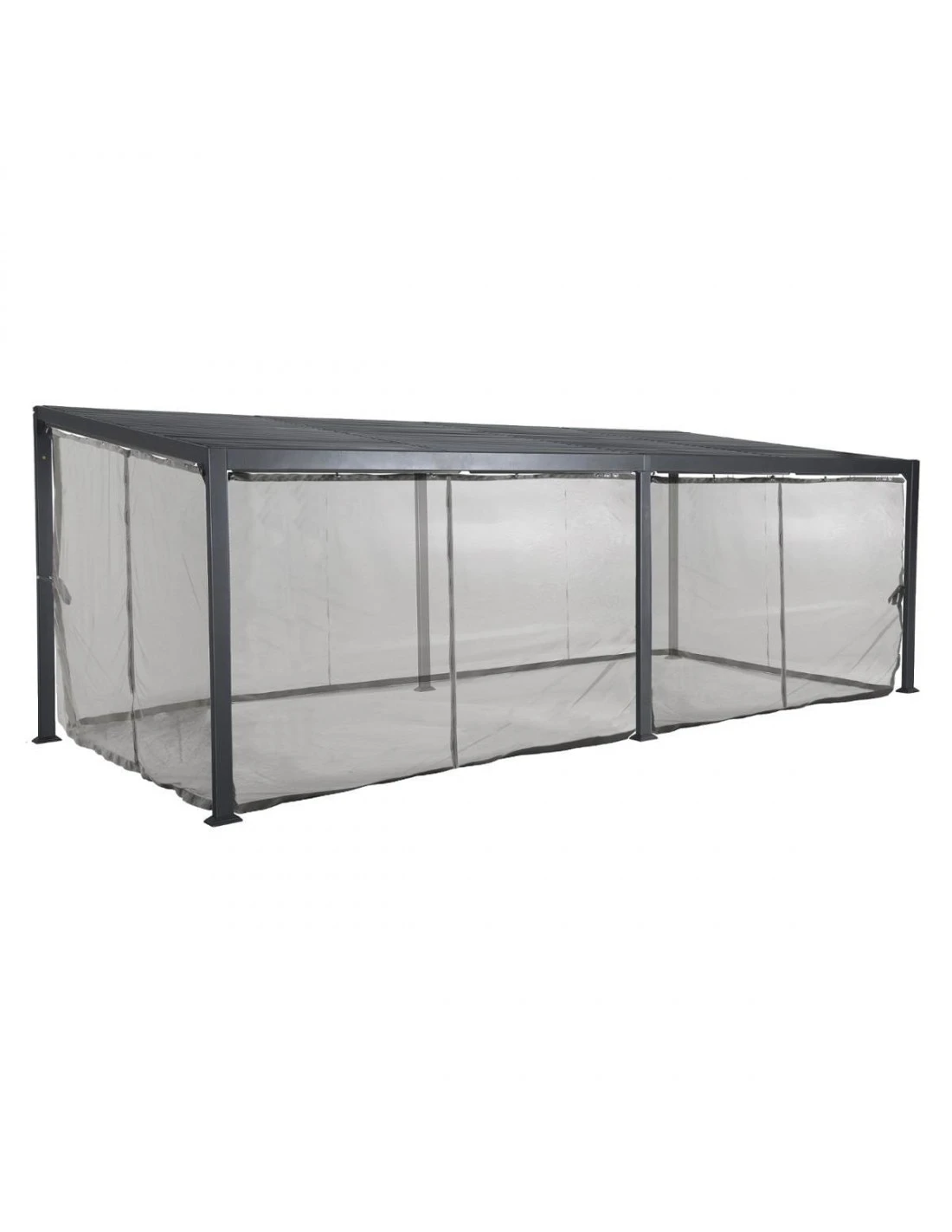 Moustiquaire Pour Tonnelle Avila 7,2 X 3 M - Polyester 1 Moustiquaire Pour Tonnelle Avila 7,2 X 3 M - Polyester