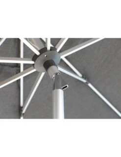 Parasol 300 Alu Anodisé Auto-inclinable Coloris Au Choix - Gris Chiné Foncé -Extérieur Meubles Magasin parasol 300 alu anodise auto inclinable coloris au choix 1 7