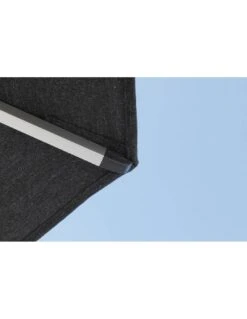 Parasol 300 Alu Anodisé Auto Inclinable Gris Chiné Clair -Extérieur Meubles Magasin parasol 300 alu anodise auto inclinable gris chine clair 2