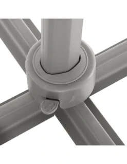 Parasol Déporté Carré Eléa 3 X 3 M - Graphite / Ardoise -Extérieur Meubles Magasin parasol deporte carre elea 3 x 3 m graphite ardoise 1 3