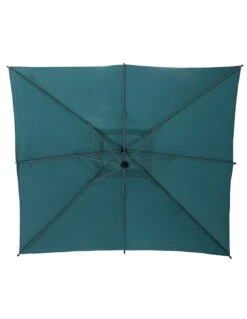 Parasol Déporté Carré Manoa 2.5x2.5 M - Acier Et Polyester - Bleu Canard 8 Parasol Déporté Carré Manoa 2.5x2.5 M - Acier Et Polyester - Bleu Canard -Extérieur Meubles Magasin parasol deporte carre manoa 25x25 m acier et polyester bleu canard 3