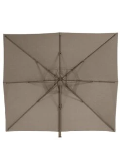 Parasol Déporté Éléa 3 X 4 M - Noisette / Tonka -Extérieur Meubles Magasin parasol deporte elea 3 x 4 m noisette tonka 5