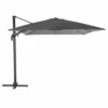 Parasol Déporté Eléa L.3 X P.4 M - Aluminium Et Toile Oléfine - Anthracite