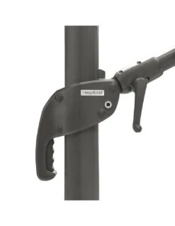 Parasol Déporté Eléa L.3 X P.4 M - Aluminium Et Toile Oléfine - Anthracite -Extérieur Meubles Magasin parasol deporte elea l3 x p4 m aluminium et toile olefine anthracite 4