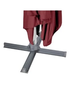 Parasol Déporté Équador 3x4 M - Bordeaux -Extérieur Meubles Magasin parasol deporte equador 3x4 m bordeaux 4