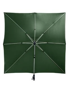 Parasol Déporté Équador Carré 3x3 M Olive -Extérieur Meubles Magasin parasol deporte equador carre 3x3 m olive 2