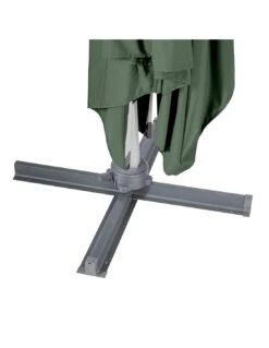 Parasol Déporté Équador Carré 3x3 M Olive -Extérieur Meubles Magasin parasol deporte equador carre 3x3 m olive 3
