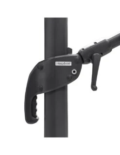 Parasol Déporté Hexagonal Éléa 3 X 4,2 M - Toile Polyester - Bleu Canard -Extérieur Meubles Magasin parasol deporte hexagonal elea 3 x 42 m toile polyester bleu canard 4