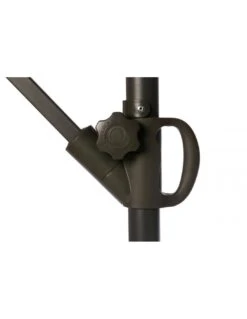 Parasol Déporté Janeiro Carré 2,5 X 2,5 M - Aluminium Et Toile Polyester - Taupe -Extérieur Meubles Magasin parasol deporte janeiro carre 25 x 25 m aluminium et toile polyester taupe 2