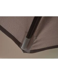 Parasol Déporté Ø 300 Cm En Aluminium Et Toile Polyester - Bleu -Extérieur Meubles Magasin parasol deporte o 300 cm aluminium et toile polyester proloisirs 4