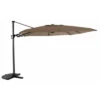 Parasol Déporté Royal Deluxe 3x3 M Octogonal - MWH - Taupe