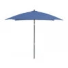 Parasol En Aluminium Droit 2x2 Inclinable - Bleu